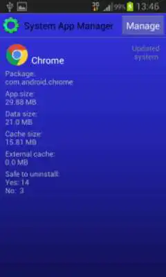 Play System app manager
