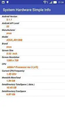 Play System Hardware Info
