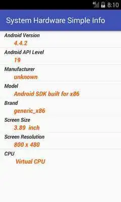 Play System Hardware Info