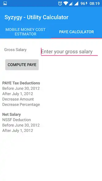Play Syzygy Utility Calculator as an online game Syzygy Utility Calculator with UptoPlay