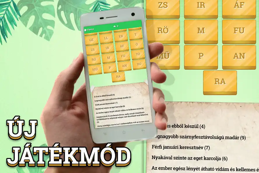 Play Szókirakó 3 as an online game Szókirakó 3 with UptoPlay