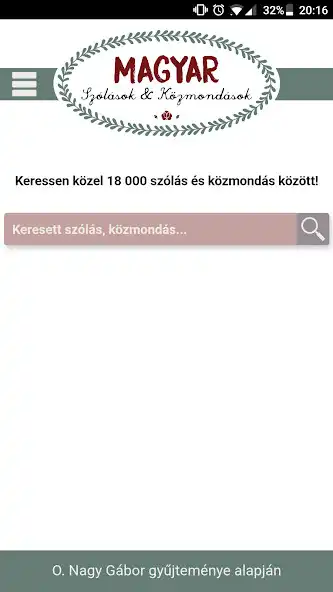 Play Szólások - közmondások  and enjoy Szólások - közmondások with UptoPlay