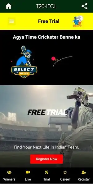 Play T20-IFCL as an online game T20-IFCL with UptoPlay
