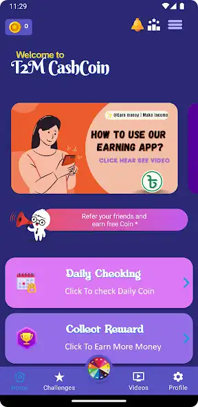 Play T2M CashCoin  and enjoy T2M CashCoin with UptoPlay