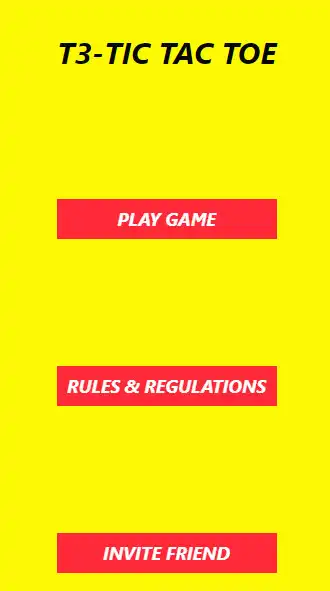 Play T3-TIC TAC TOE  and enjoy T3-TIC TAC TOE with UptoPlay