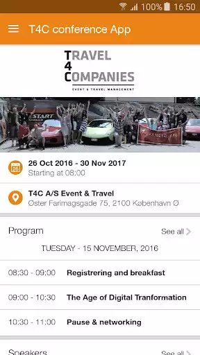 Play T4C Event  Travel Management