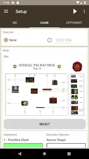 Play T9A - Game Tracker