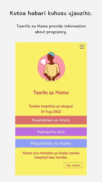 Play Taarifa za Mama  and enjoy Taarifa za Mama with UptoPlay