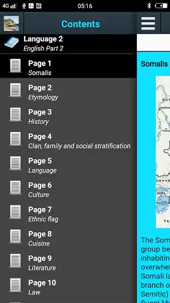 Play Taariikhda Soomaalida - EN/SO  and enjoy Taariikhda Soomaalida - EN/SO with UptoPlay