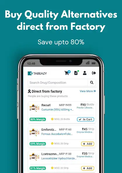 Play Tabeazy - B2B Online Medicines as an online game Tabeazy - B2B Online Medicines with UptoPlay