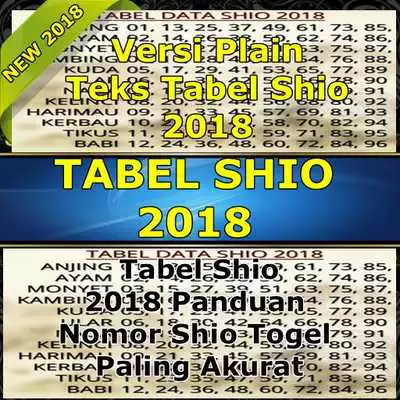 Play Tabel Shio 2018 Play Tabel Shio 2018