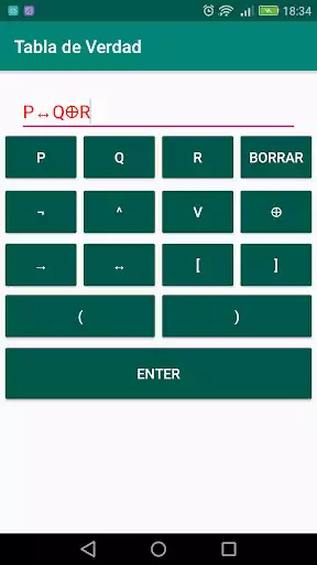 Play Tablas de verdad as an online game Tablas de verdad with UptoPlay