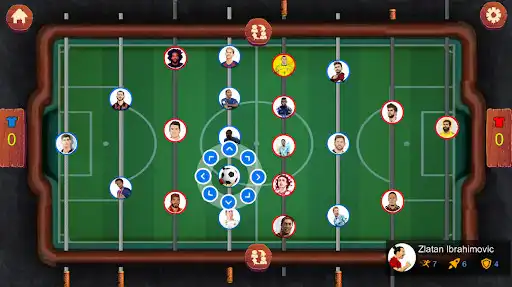 Play table soccer as an online game table soccer with UptoPlay