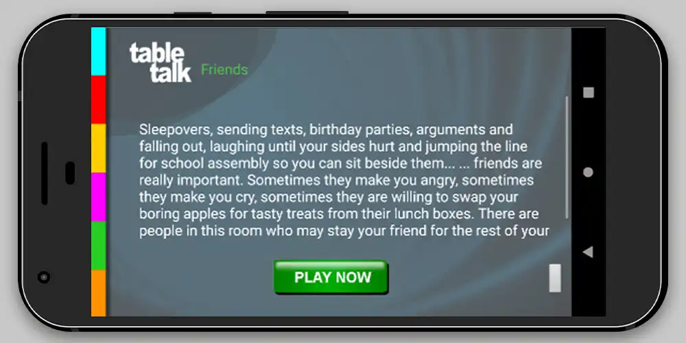 Play Table Talk for 10-11 year olds  and enjoy Table Talk for 10-11 year olds with UptoPlay
