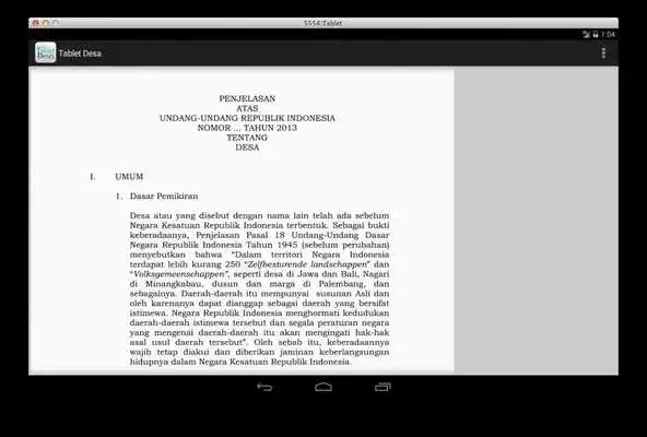 Play Tablet Desa