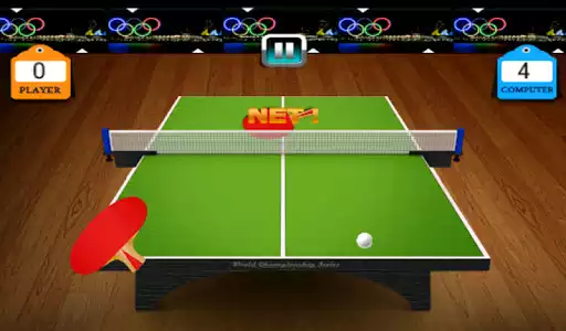 Play table tennis game as an online game table tennis game with UptoPlay