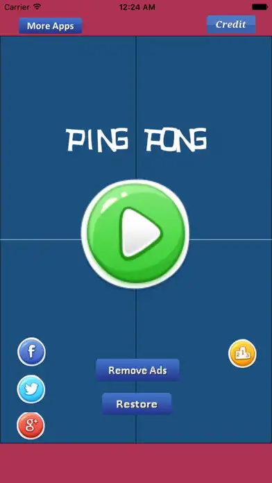 Play Table Tennis : Ping Pong as an online game Table Tennis : Ping Pong with UptoPlay