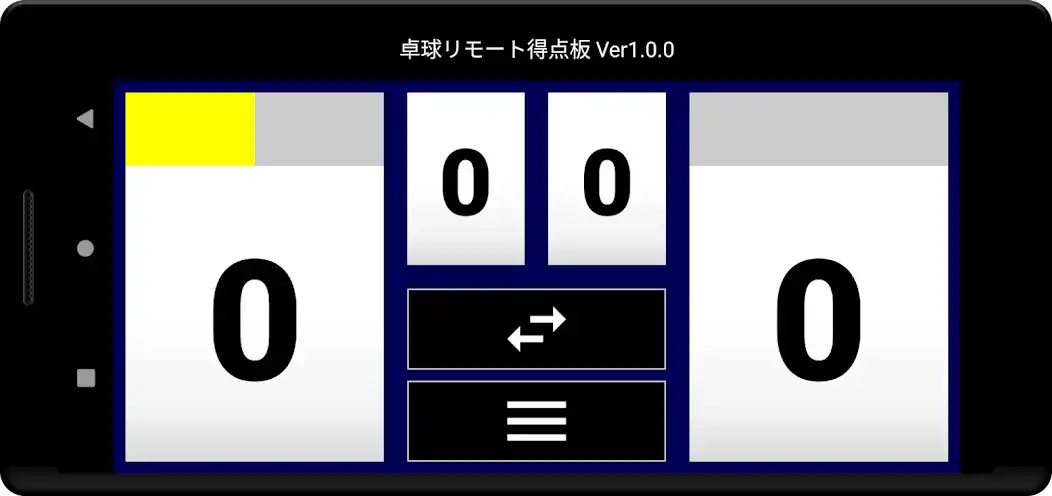 Play Table tennis remote scoreboard as an online game Table tennis remote scoreboard with UptoPlay