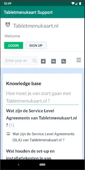 Play Tabletmenukaart HelpMe  and enjoy Tabletmenukaart HelpMe with UptoPlay