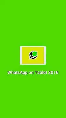 Play Tablet WhatsApp 2016