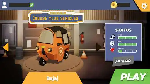 Play Tabrak Arena: Car Battle Game as an online game Tabrak Arena: Car Battle Game with UptoPlay