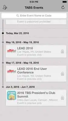 Play TABS Events