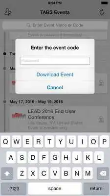 Play TABS Events