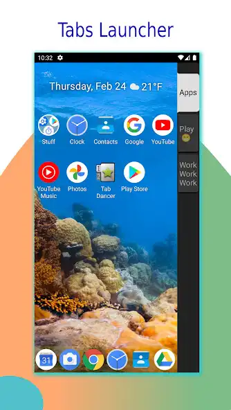 Play Tabs Launcher  and enjoy Tabs Launcher with UptoPlay