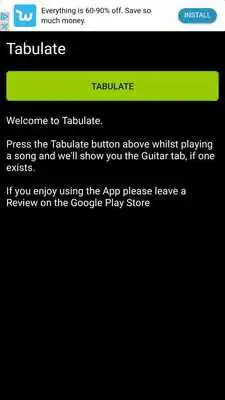 Play Tabulate Play Tabulate