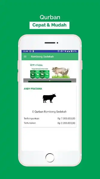 Play Tabungan Qurban - Rombong Sedekah as an online game Tabungan Qurban - Rombong Sedekah with UptoPlay