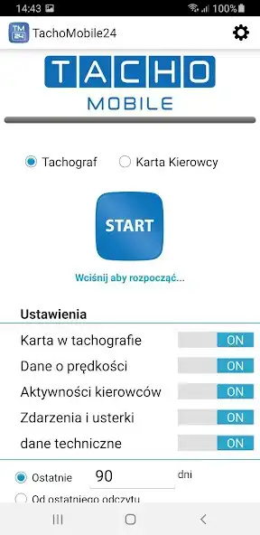 Play TachoMobile24 - czytnik karty kierowcy as an online game TachoMobile24 - czytnik karty kierowcy with UptoPlay