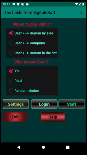 Play TacTickle game by SigitoloSoft.  and enjoy TacTickle game by SigitoloSoft. with UptoPlay