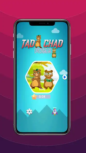Play Tad  Chad Puzzle Game  and enjoy Tad  Chad Puzzle Game with UptoPlay