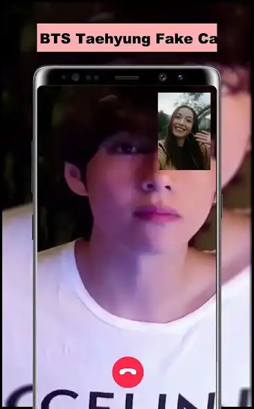 Play Taehyung Fake Call as an online game Taehyung Fake Call with UptoPlay