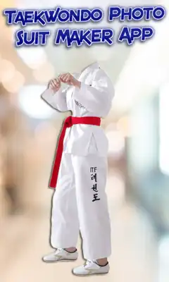 Play Taekwondo Photo Suit Maker App