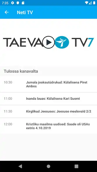 Play Taevas TV7 as an online game online Taevas TV7 with UptoPlay Play Taevas TV7 as an online game Taevas TV7 with UptoPlay