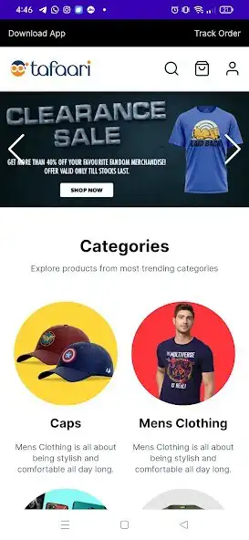 Play Tafaari - Online Shopping App  and enjoy Tafaari - Online Shopping App with UptoPlay