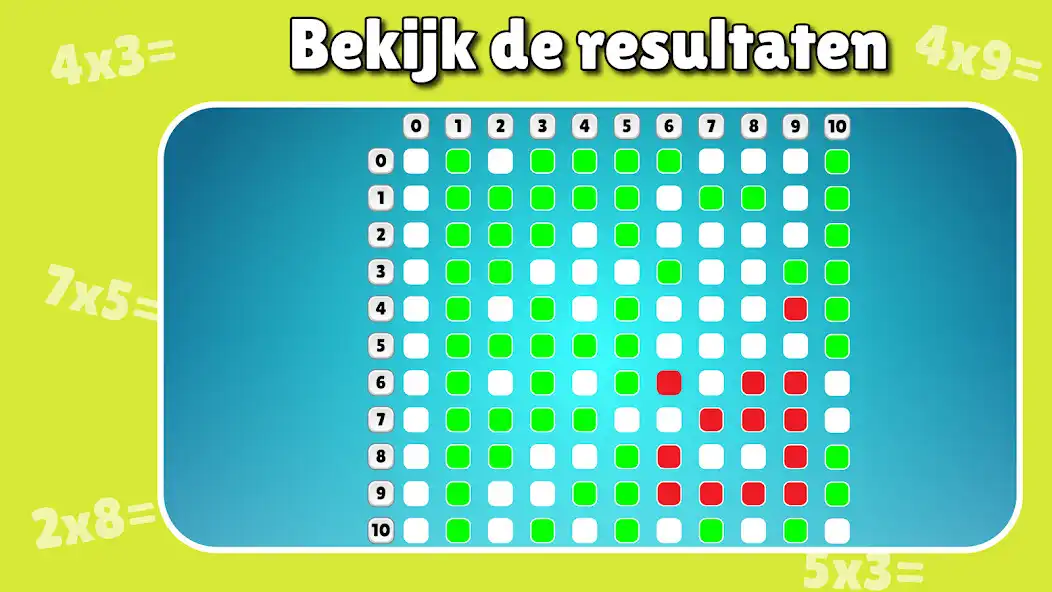 Play Tafels oefenen - leren rekenen as an online game Tafels oefenen - leren rekenen with UptoPlay