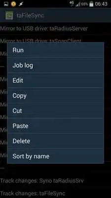 Play taFileSync