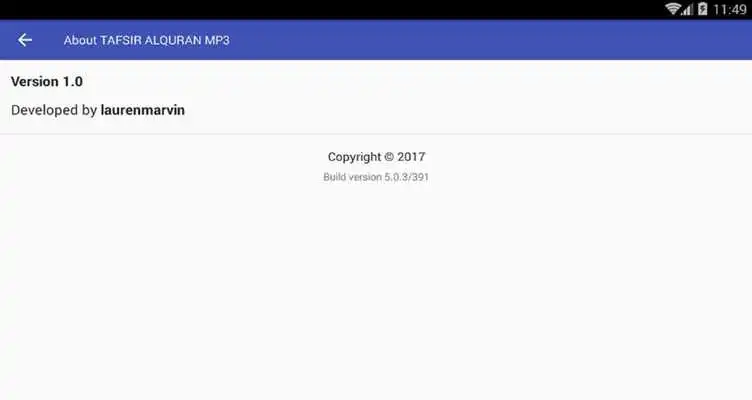 Play TAFSIR ALQURAN MP3