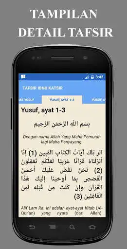 Play Tafsir Ibnu Katsir Indonesia  and enjoy Tafsir Ibnu Katsir Indonesia with UptoPlay