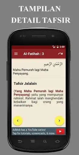 Play Tafsir Jalalain Indonesia  and enjoy Tafsir Jalalain Indonesia with UptoPlay