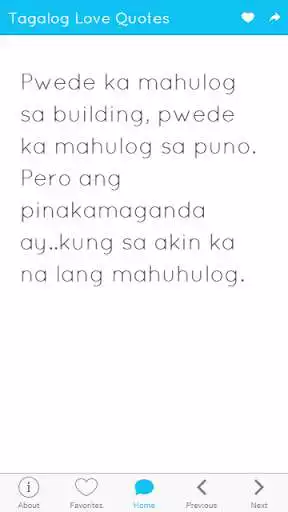 Play Tagalog Love Quotes