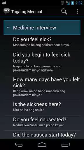 Play Tagalog Medical Phrases as an online game Tagalog Medical Phrases with UptoPlay