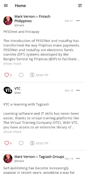 Play Tagcash Groups  and enjoy Tagcash Groups with UptoPlay