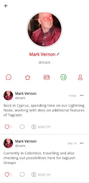 Play Tagcash Groups as an online game Tagcash Groups with UptoPlay