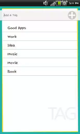 Play TagNote as an online game TagNote with UptoPlay