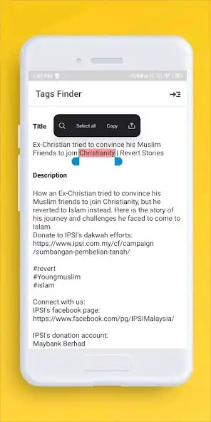 Play Tags Finder for YouTuber as an online game Tags Finder for YouTuber with UptoPlay