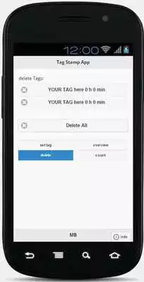 Play Tag Stamp App