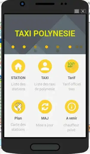 Play APK Tahiti taxi  and enjoy Tahiti taxi with UptoPlay com.tahitilogiciel.tahiti_taxi